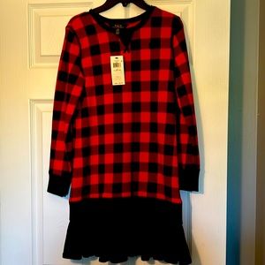 Christmas Dress: Polo Ralph Lauren Buffalo Plaid Dress